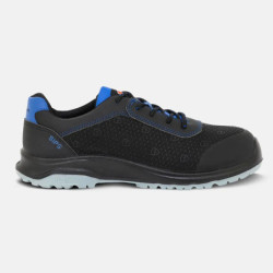 BASKETS DE SECURITE BASSES PARADE RIDE BLEU EN ISO 20345 : 2022 - S1PS - FO - SR - CI -HI