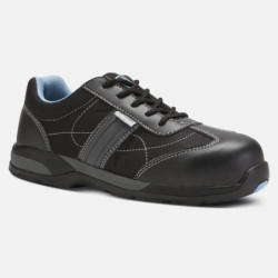 CHAUSSURES DE SECURITE BASSES PARADE RITA NOIR EN ISO 20345 : 2011 S1P SRC HRO