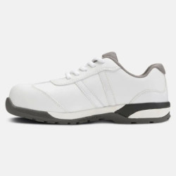 Low safety shoes - Roma - Women - EN ISO 20345 - S3 - White