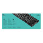Claviers - Logitech - Keyboard K120 for Business