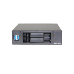 SMARTTECK Rack Amovible 5,25"" pour DD/SSD 2,5"" SATA""
