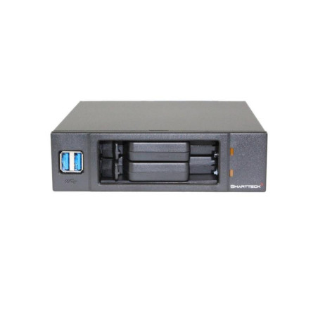 SMARTTECK Rack Amovible 5,25"" pour DD/SSD 2,5"" SATA""