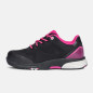 Low-top safety trainers - Slalum - Women - EN ISO 20345 - S1P HRO SRC - Black/pink