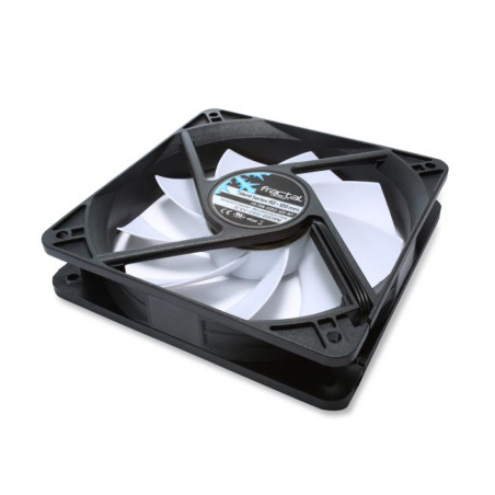 Fractal Design Silent Series R3 120 mm Boitier PC Ventilateur 12 cm Noir, Blanc