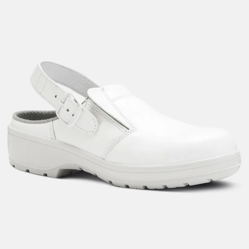 Safety clogs - Daisie - Women - EN ISO 20345 - SB SRC A E - White