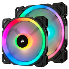 CORSAIR LL140 Pro LED RGB 140mm Pack de  2