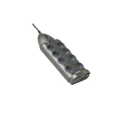 INFOSEC S8 LAN TV - 8 Prises FR + 2 RJ45 + 2 Coax