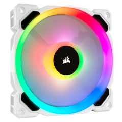 CORSAIR LL120 Pro LED RGB 120mm Blanc Pack de 3