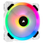 CORSAIR LL120 Pro LED RGB 120mm Blanc Pack de 3