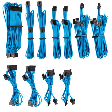 CORSAIR Premium PSU Kit alimentation gainage 4G4 Bleu