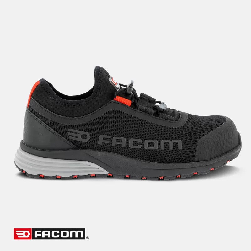 Low-top safety trainers - Sochi - Unisex - EN ISO 20345 - S1P SRC HRO - Black