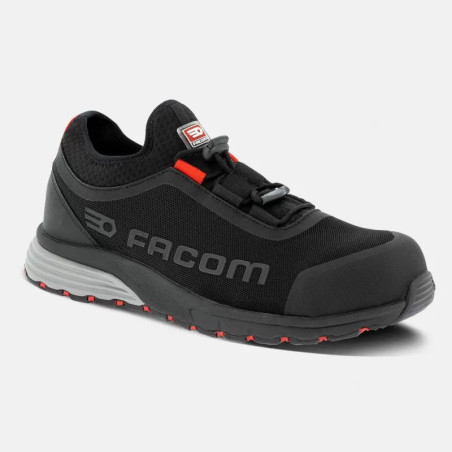 Low-top safety trainers - Sochi - Unisex - EN ISO 20345 - S1P SRC HRO - Black