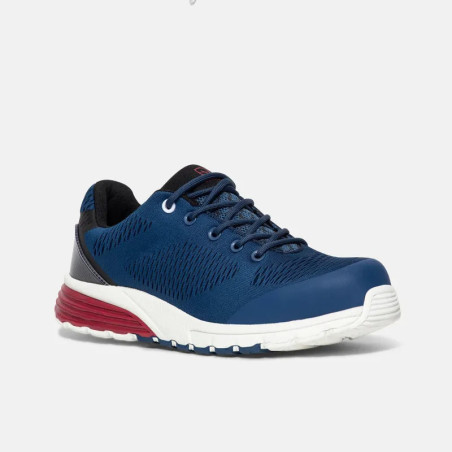 BASKETS DE SECURITE BASSES PARADE SQUASH BLEU EN ISO 20345 : 2011 S1P SRC HRO