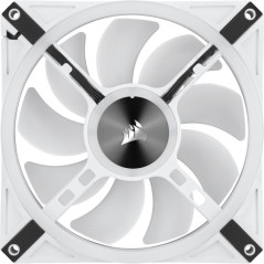 CORSAIR ICUE QL140 RGB Blanc 120mm Pack de 2