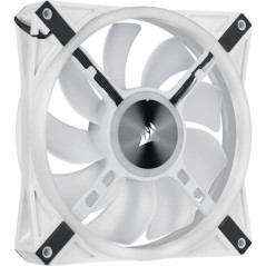 CORSAIR ICUE QL140 RGB Blanc 120mm Pack de 2