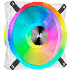 CORSAIR ICUE QL140 RGB Blanc 120mm Pack de 2