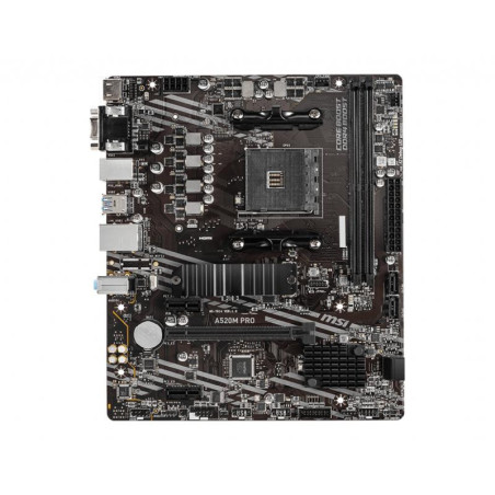 Cartes mères - MSI - A520M PRO | Soul Rebel E-Shop