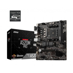 Cartes mères - MSI - A520M PRO | Soul Rebel E-Shop