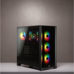 CORSAIR iCUE 4000X Noir  o
