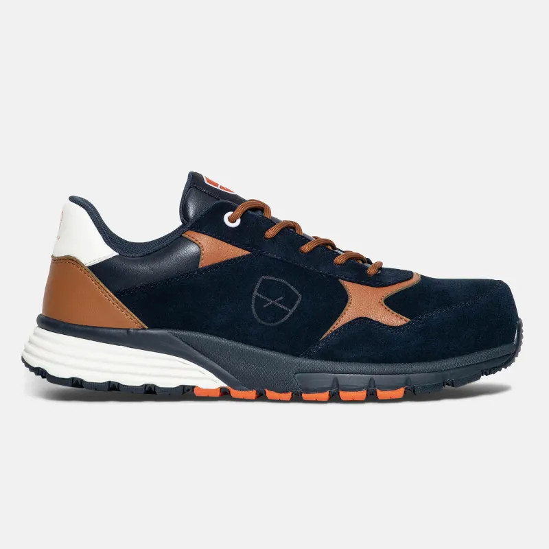 Low-top safety trainers - Swings - Men's - EN ISO 20345 - S3 SRC HRO - Navy
