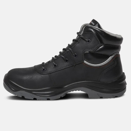 Chaussures de securite hautes - Sylta - Mixte - EN ISO 20345 - S3 SRC CI HI - Noir