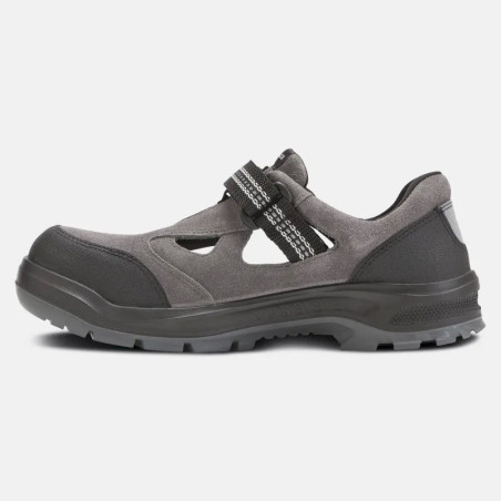 Talya open-toe safety shoes - Unisex - EN ISO 20345 - S1P SRC - Grey