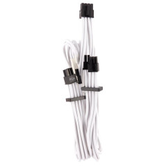 CORSAIR Premium m Sleeved Split PCIe T4 2C Blanc