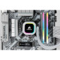 CORSAIR VENGEANCE RGB PRO D4 3600 32G (2x16G) CMH32GX4M2D3600C18W BLANC