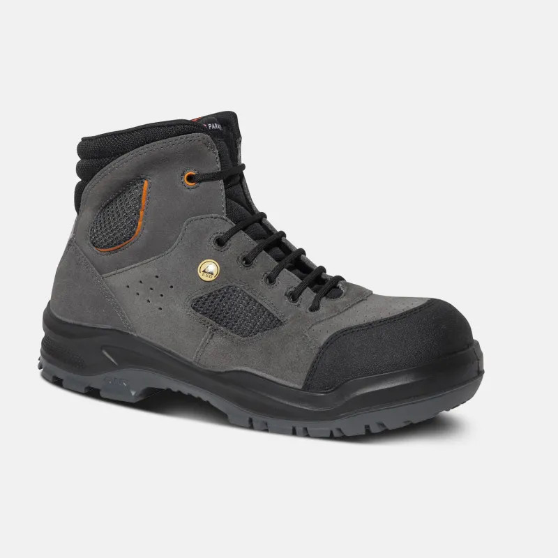 High safety shoes - Torina - Unisex - EN ISO 20345 - S1P SRC ESD - Grey