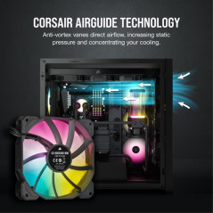 CORSAIR SP120 RGB ELITE 120mm LED Air Guide