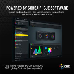 CORSAIR SP120 RGB ELITE 120mm LED Air Guide