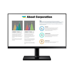 Écrans plats de PC - Samsung - Écran PC Professionnel Série T45F 24" | Soul Rebel E-Shop
