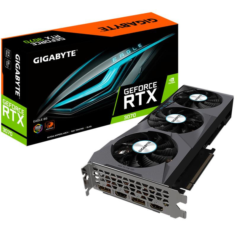 Cartes graphiques - GIGABYTE - GeForce RTX 3070 EAGLE 8G (rev. 2.0)