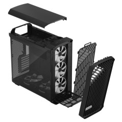 FRACTAL Torrent Black RGB TG Light Tint