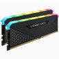 CORSAIR Vengeance RGB RS 32G (2x16G) DDR4 3600MHz Noir