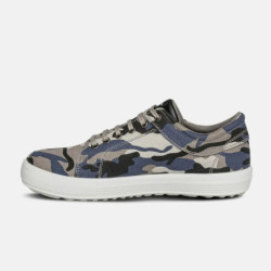 Low safety shoes - Vamos - Men - EN ISO 20345 - S1P SRC - Navy print