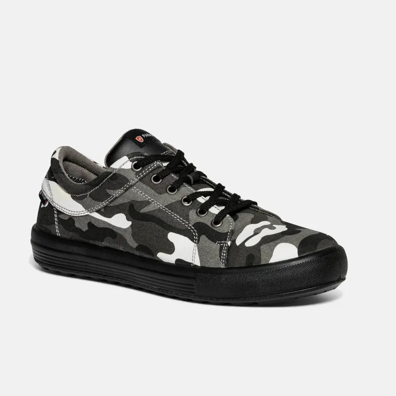 Low safety shoes - Vamos - Men - EN ISO 20345 - S1P SRC - Black