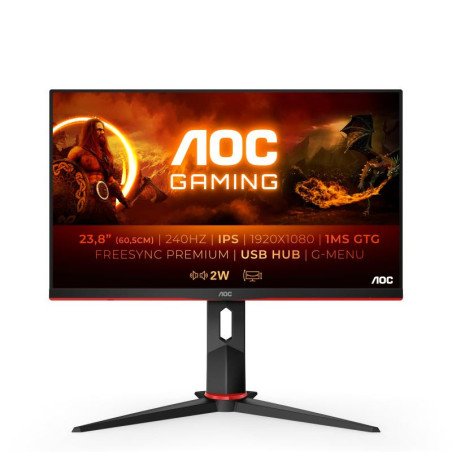Écrans plats de PC - AOC - 24G2ZU/BK | Soul Rebel E-Shop