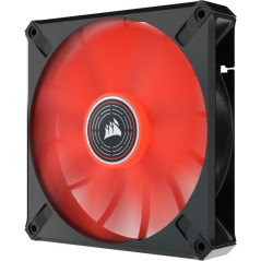 CORSAIR ML140 LED ELITE 140mm Magnetic Levitation Rouge SINGLE PACK