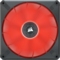 CORSAIR ML140 LED ELITE 140mm Magnetic Levitation Rouge SINGLE PACK