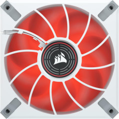 CORSAIR ML120 LED ELITE BLANC 120mm Magnetic Levitation Rouge SINGLE PACK