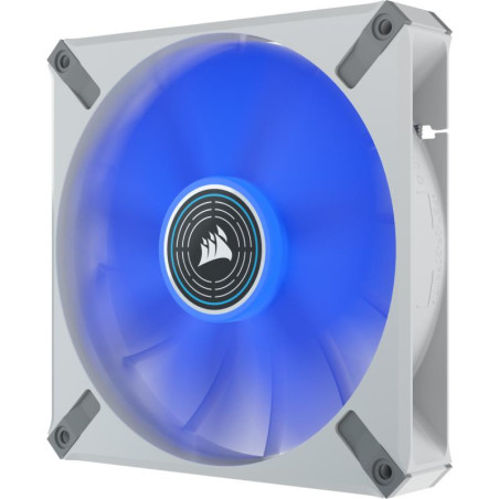 CORSAIR ML140 LED ELITE BLANC 140mm Magnetic Levitation Bleu SINGLE PACK