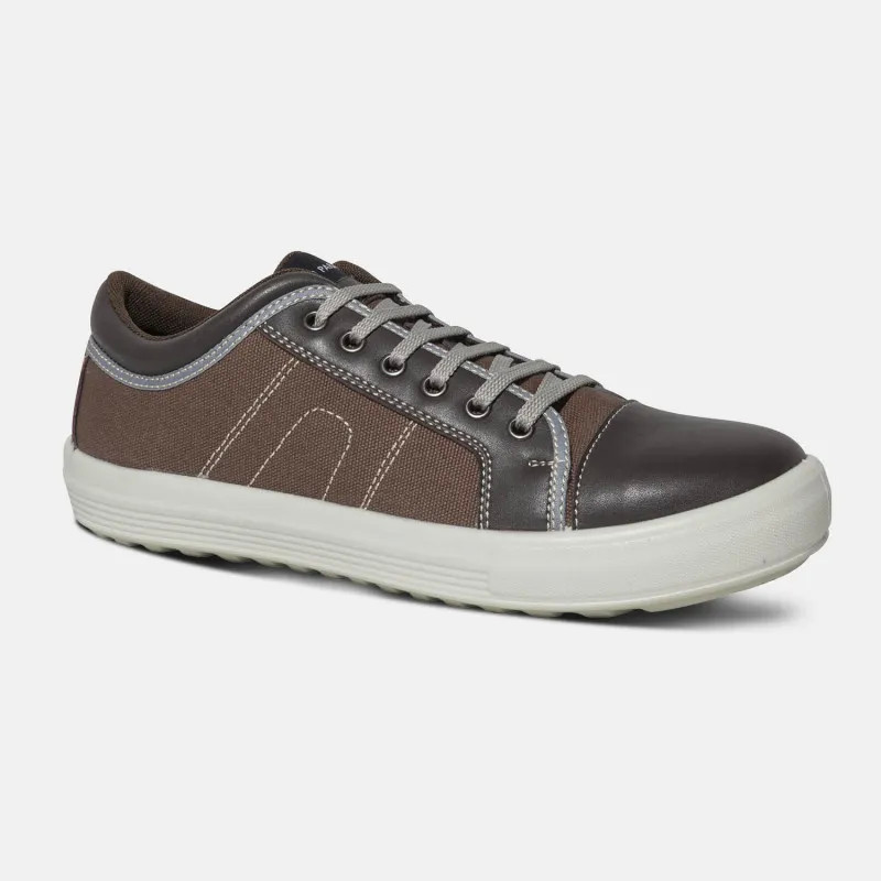 Chaussures de securite basses - Vance - Mixte - EN ISO 20345 - S1P SRC - Marron