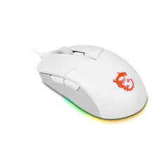 Souris - MSI - CLUTCH GM11 WHITE | Soul Rebel E-Shop