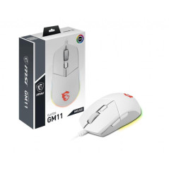 Souris - MSI - CLUTCH GM11 WHITE | Soul Rebel E-Shop