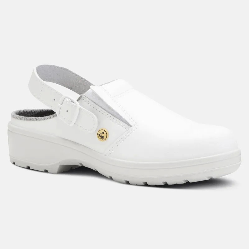Safety clogs - Denise - Women - EN ISO 20345 - SB - White