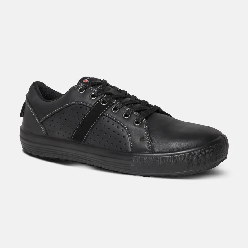 Low safety shoes - Venga - Unisex - EN ISO 20345 - S1P SRC - Black
