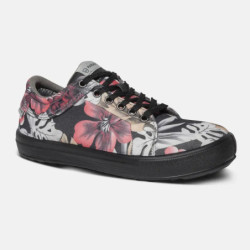 CHAUSSURES DE SECURITE BASSES PARADE VENICE IMPRIME ROSE EN ISO 20345 : 2011 S1P SRC