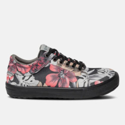 Venice Low Safety Shoes - Women - EN ISO 20345 - S1P SRC - Pink Print