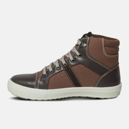 Chaussures de securite hautes - Vercor - Mixte - EN ISO 20345 - S1P SRC - Marron
